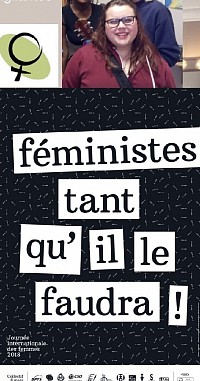 Comité vigilante journée de la femme 8 mars 2018 pavillon de l’île saint-bernard châteauguay féministe tant qu’il faudra !