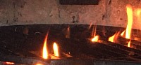 Feu de foyer noyan