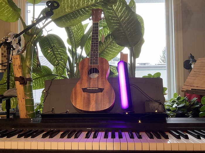 Piano Yamaha P125 numérique 88 touches lestés avec pédale sustain et Ukulélé